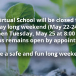 Victoria Day Long Weekend Banner