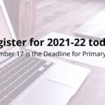 Register for 2021-22, Sept. Reg. Deadline