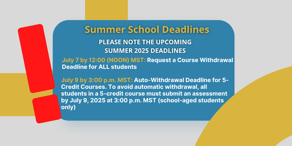 Summer School Deadline Reminder