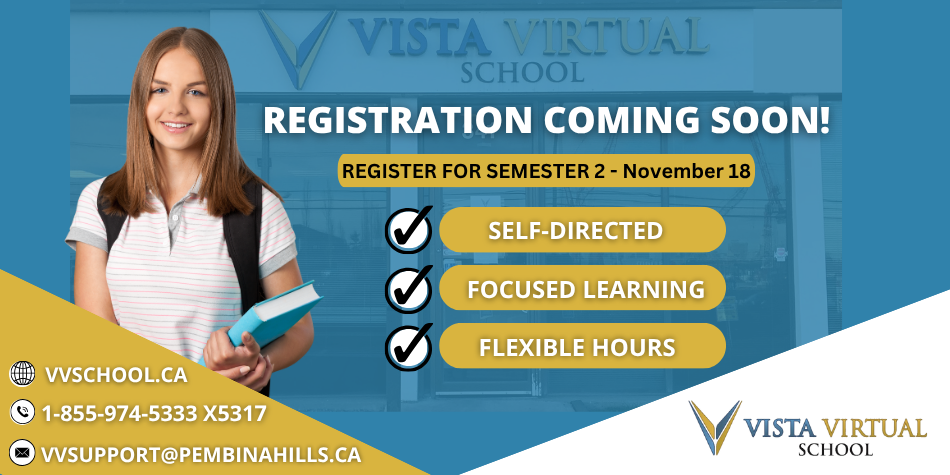 Semester 2 Registration Opens November 18