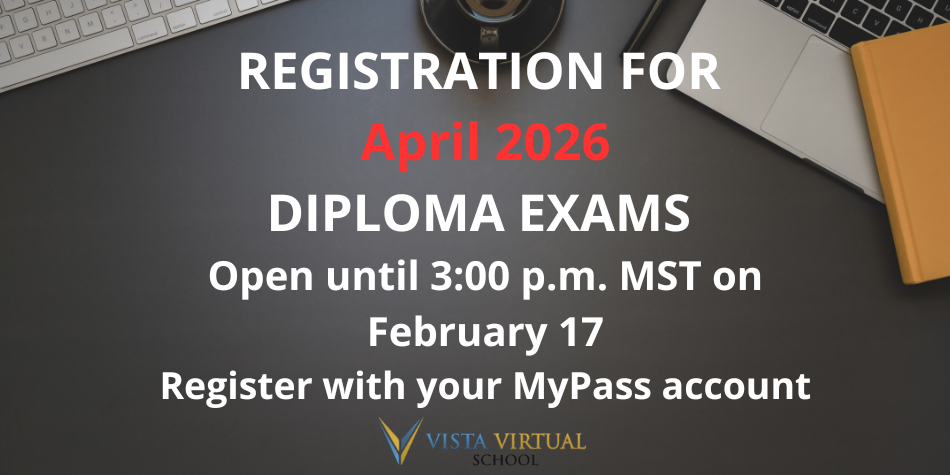April Diploma Exam Registration